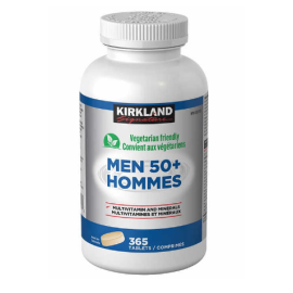 Kirkland 男性专用复合维生素矿物质营养片(50岁以上)