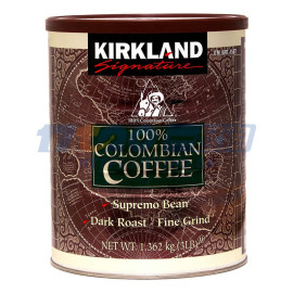 Kirkland Signature Dark Colombian Ground Coffee, 1.36 kg