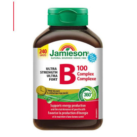 Jamieson 健美生维生素B100 240粒