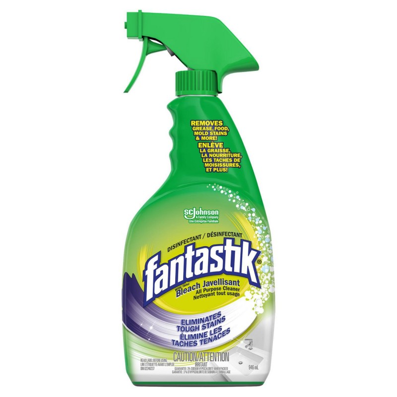 Fantastik All Purpose Cleaner Spray with Bleach, 946ml Fantastik All Purpose Cleaner Spray with Bleach, 946ml