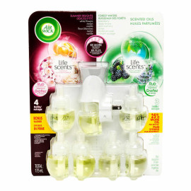 Air Wick Life Scents Scented Oil Plug-in Warmer Refills