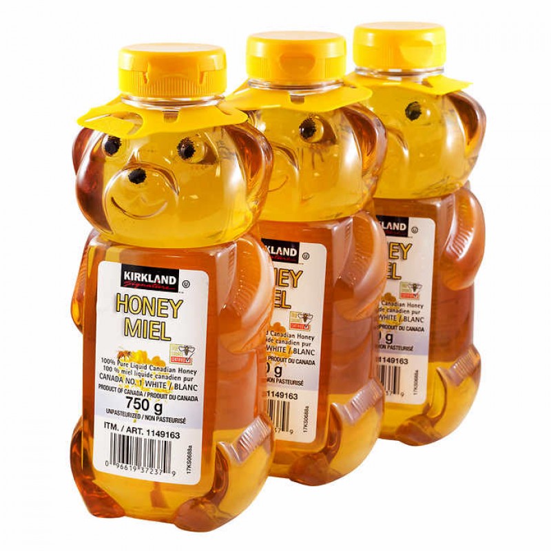 Kirkland Signature 100% Pure Liquid Honey, 750 g, 3-pack Kirkland Signature 100% Pure Liquid Honey, 750 g, 3-pack