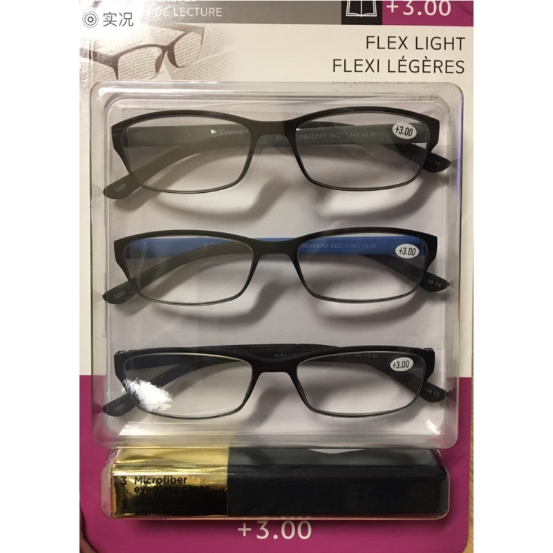 Reading Glasses 标准老花眼镜 老花镜 三个装 颜色款式随机!! Reading Glasses 标准老花眼镜 老花镜 三个装 颜色款式随机!!