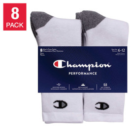 Champion Men's Sock, 8-pack