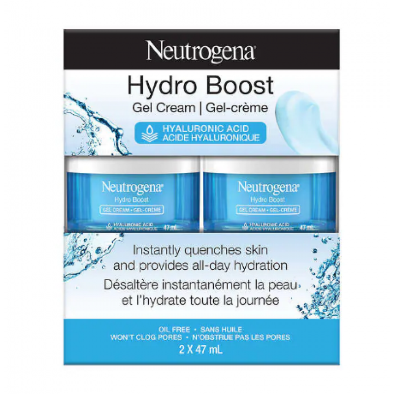 Neutrogena Hydro Boost Gel-cream, 2 x 47 mL Neutrogena Hydro Boost Gel-cream, 2 x 47 mL