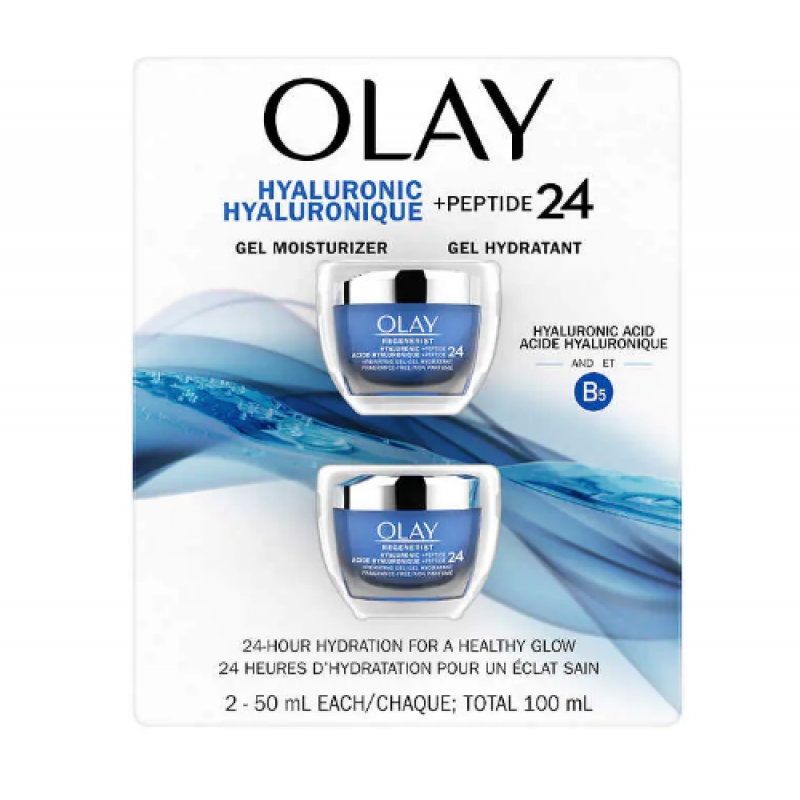 OLAY 玉兰油 Regenerist 补水滋润嫩肤面霜 蓝瓶 50ml*2/板 OLAY 玉兰油 Regenerist 补水滋润嫩肤面霜 蓝瓶 50ml*2/板