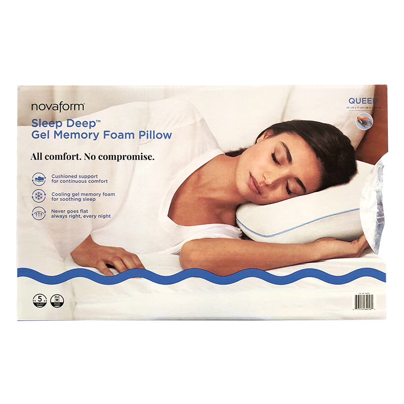 Novaform Sleep Deep Gel Memory Foam Pillow Online