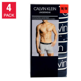 Calvin Klein Men's Raya Boxer Briefs, 4-pack