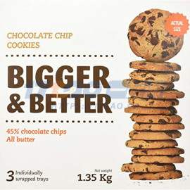 Bigger And Better Chocolate Chip Cookies, 1.35-Kilogram Bigger And Better Chocolate Chip Cookies, 1.35-Kilogram
