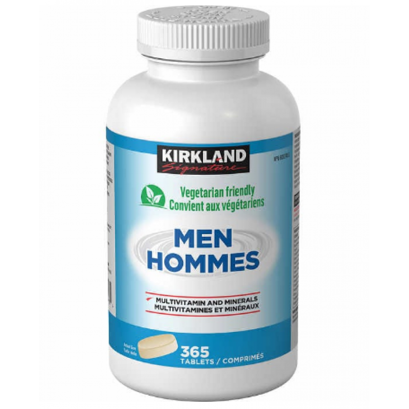 Kirkland 柯克兰 男性专用复合维生素矿物质营养片365粒 Kirkland 柯克兰 男性专用复合维生素矿物质营养片365粒