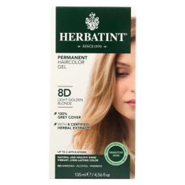 Herbatint 天然植物染发剂 8D Light Golden Blonde 135ml