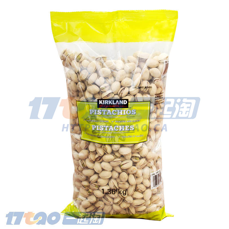 Kirkland Signature 柯克兰盐焗开心果 1.36 kg (3 lb) Kirkland Signature 柯克兰盐焗开心果 1.36 kg (3 lb)