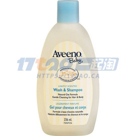 Aveeno Baby Wash & Shampoo, Gentle Cleansing, 236 mL