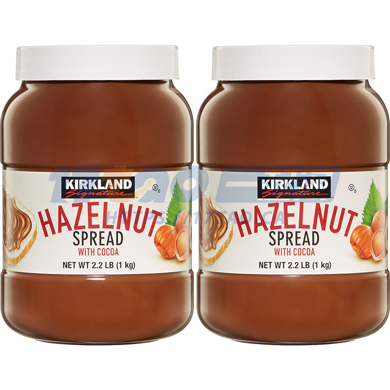 Kirkland Signature Hazelnut Spread with Cocoa, 2.2 lbs, 2-count Kirkland Signature Hazelnut Spread with Cocoa, 2.2 lbs, 2-count
