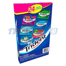 Trident, Sugar-free Gum, Variety Pack, Pack of 24 Trident, Sugar-free Gum, Variety Pack, Pack of 24