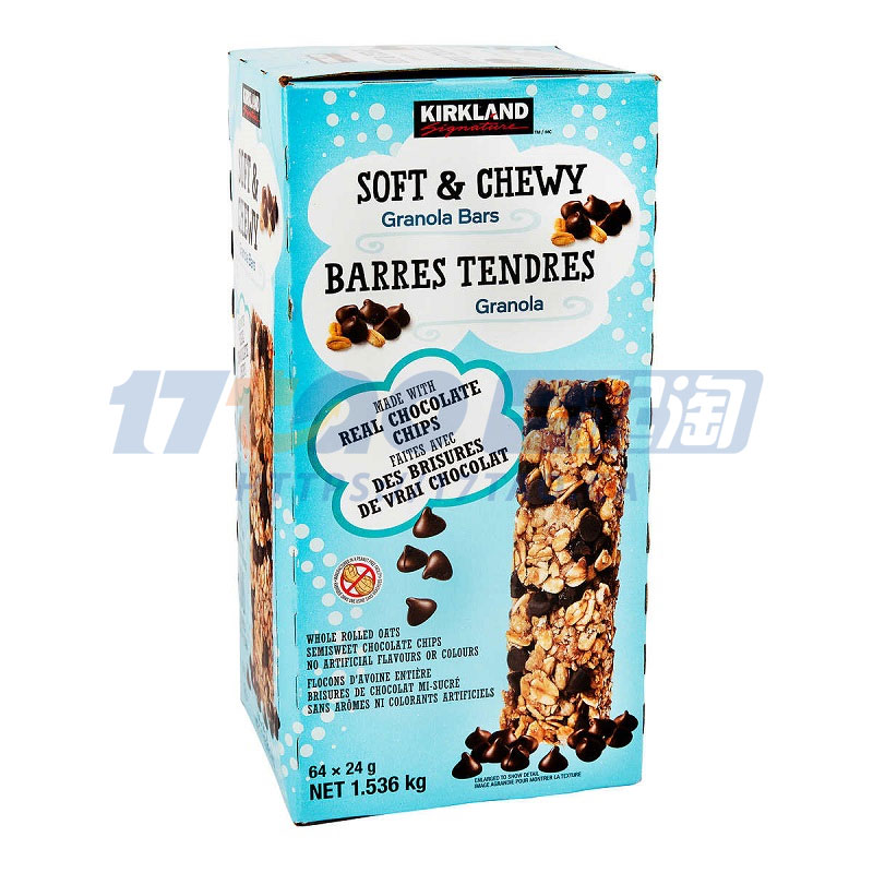 Kirkland Signature 谷物能量棒 64 × 24 g (0.84 oz) Kirkland Signature 谷物能量棒 64 × 24 g (0.84 oz)