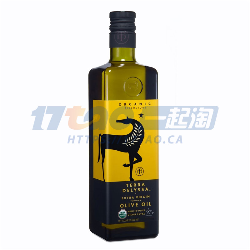 Terra Delyssa 有机初榨橄榄油 1 L (易碎品,破碎不赔) Terra Delyssa 有机初榨橄榄油 1 L (易碎品,破碎不赔)