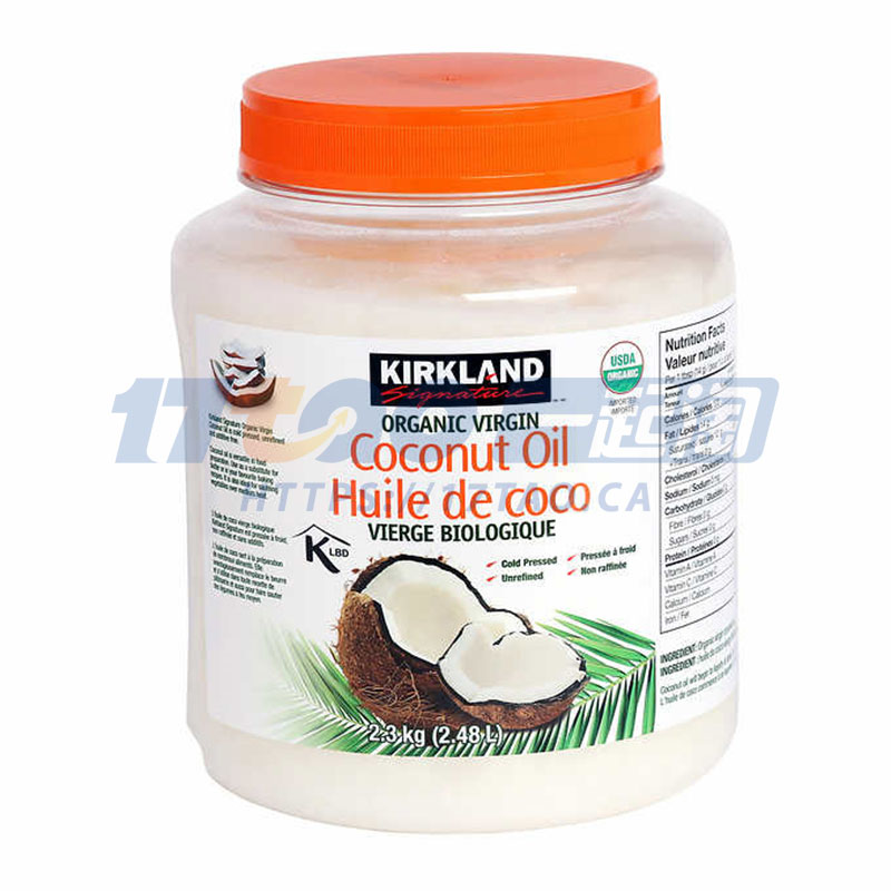Kirkland Signature Organic Virgin Coconut Oil, 2.3 kg Kirkland Signature Organic Virgin Coconut Oil, 2.3 kg