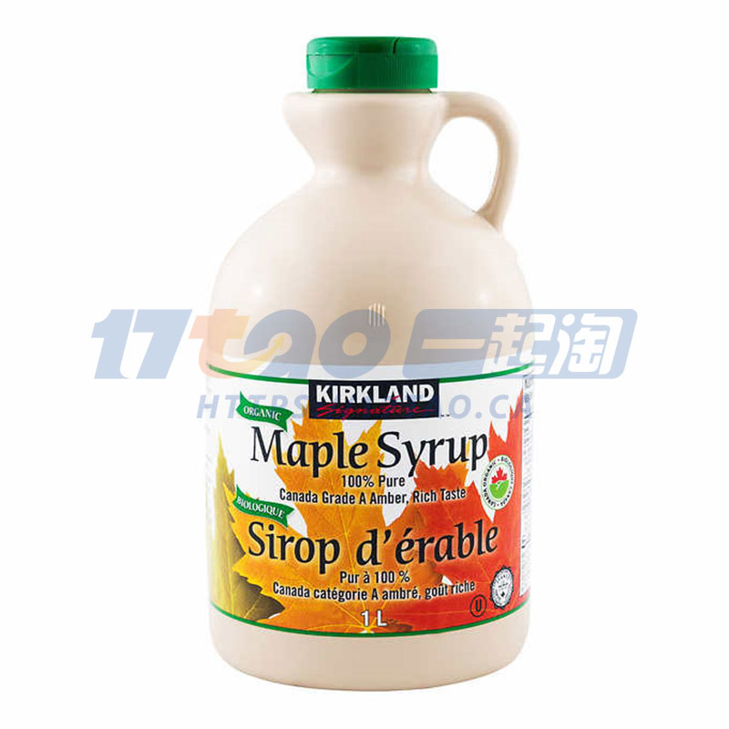 Kirkland Signature Organic Maple Syrup, 1 L Kirkland Signature Organic Maple Syrup, 1 L