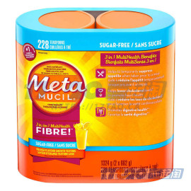 Metamucil Fibre Powder, 2 × 662 g